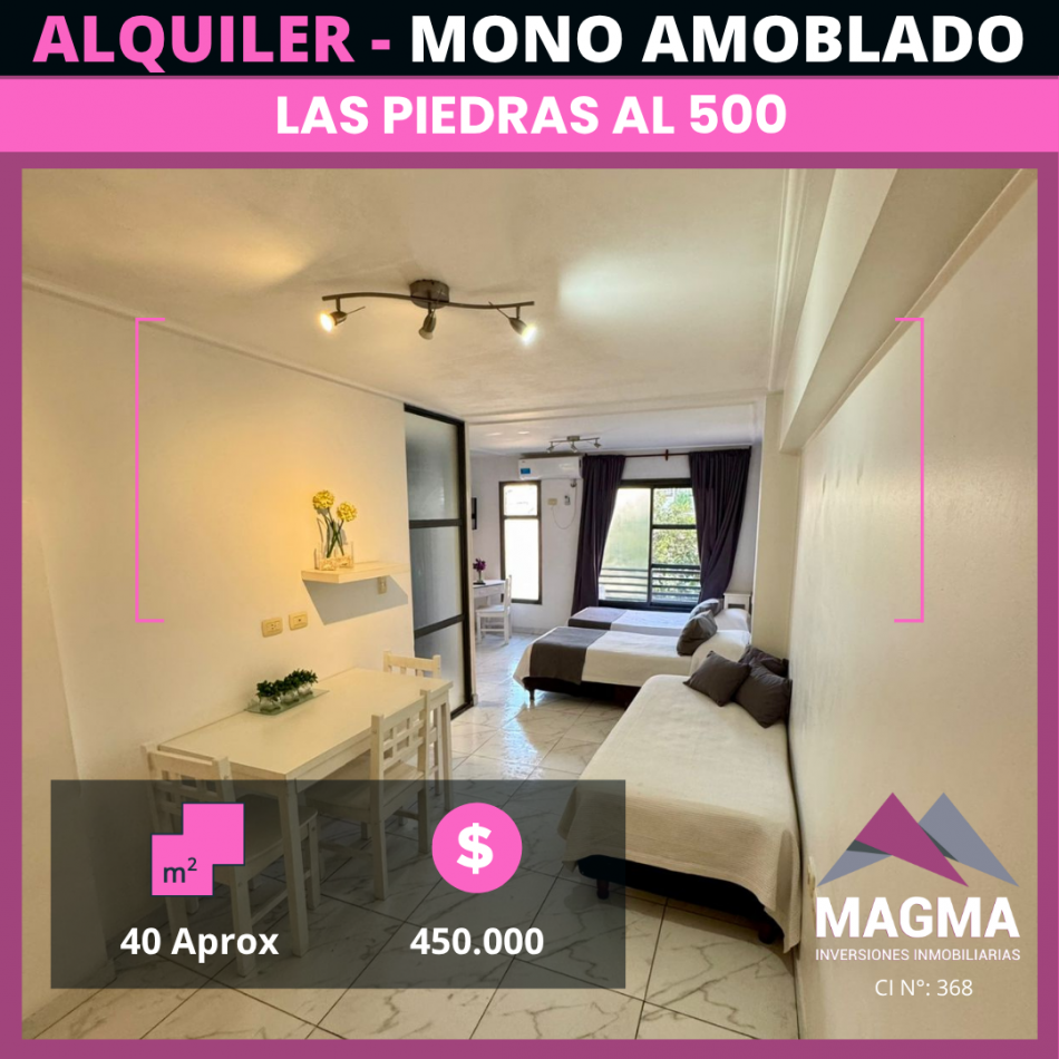 ALQUILER - Departamento Amoblado en el corazon de Barrio Sur