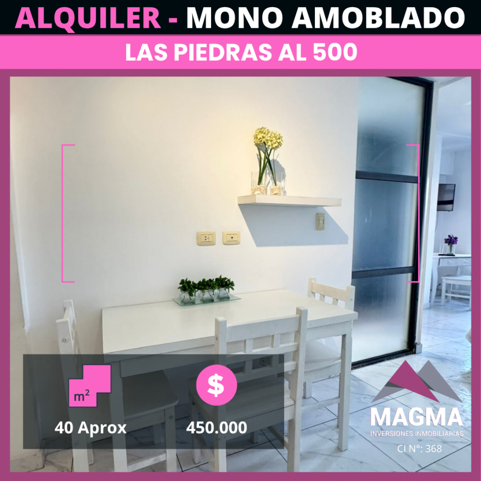 ALQUILER - Departamento Amoblado en el corazon de Barrio Sur