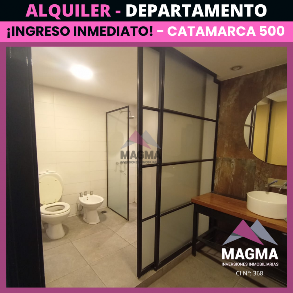 Alquiler - Departamento de 3 Dormitorios (Frente a Plaza Alberdi)