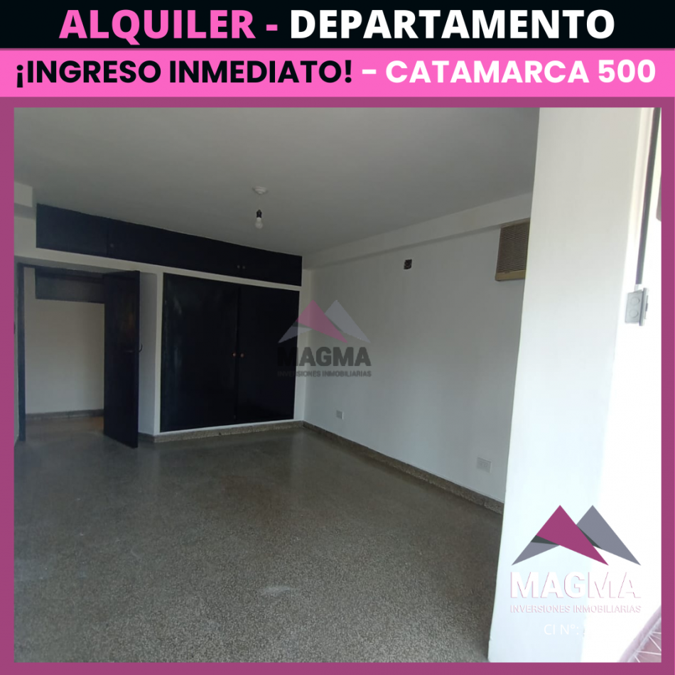 Alquiler - Departamento de 3 Dormitorios (Frente a Plaza Alberdi)