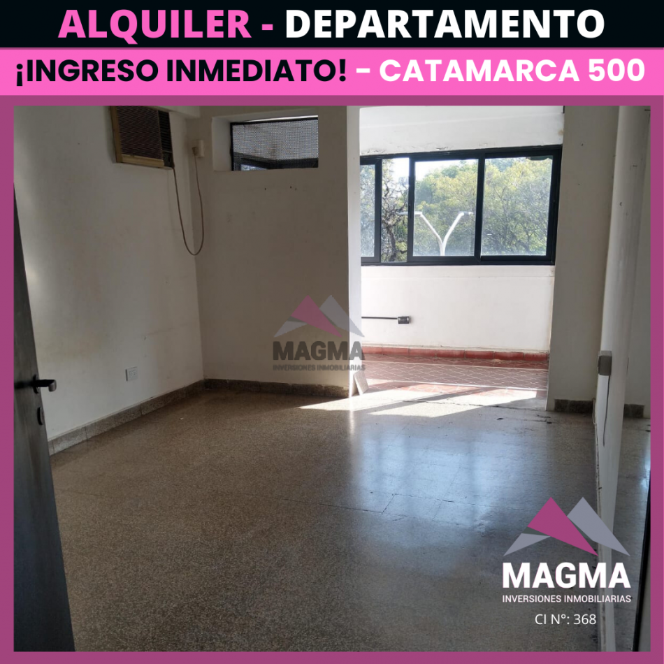 Alquiler - Departamento de 3 Dormitorios (Frente a Plaza Alberdi)